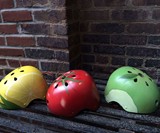 Belle Handpainted Bike Helmets