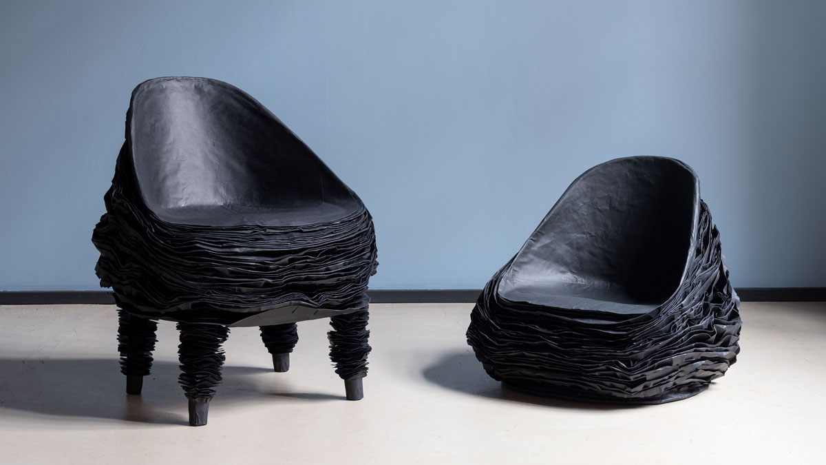 Vadim Kibardin Paper Furniture - Black Collection Vadim Kibardin Paper Furniture - Black Collection