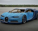 Drivable 1:1 LEGO Technic Bugatti Chiron