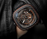 SEVENFRIDAY Orange Carbon Watch