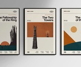 Sandgrain Studio Minimalist Movie & TV Posters