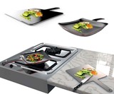 Curling Pan - Transforming Cutting Board
