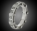Stargate Sterling Spinner Ring