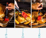 Brizzle Stand-Up Scoop, Baste & Drizzle Brush