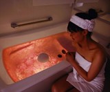 Bathtub Planetarium - Rose Filter Projected through Water