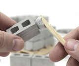 Mini Pallet of Cinder Blocks & Mortar Kit