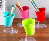 Hole-in-the-Bucket Pen & Pencil Holder
