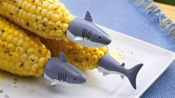 Shark Corn Holders Shark Corn Holders