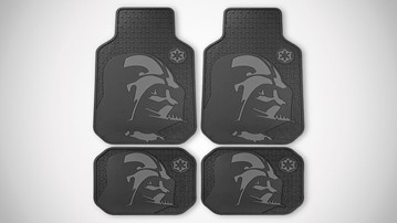 Darth Vader Rubber Floor Mats