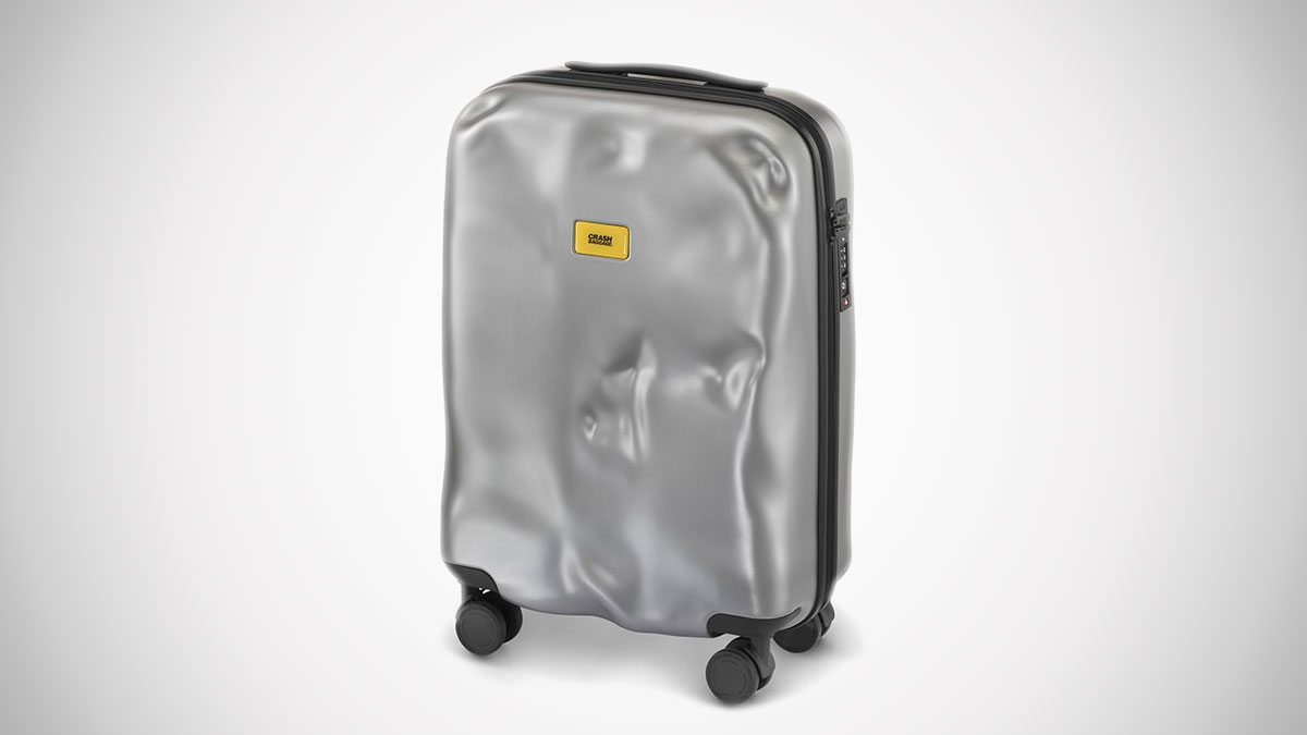 Crash Baggage Icon Busted-Up Suitcase Crash Baggage Icon Busted-Up Suitcase