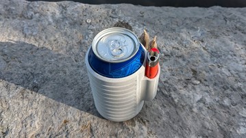 Woozie Can Cooler & Cone Holder Woozie Can Cooler & Cone Holder