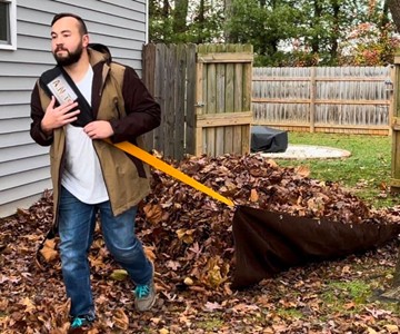The ANT Tarp Dragging Yard Tool