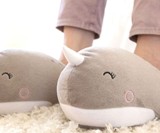 Narwhal USB Heated Slippers