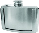 Batman Flask Belt Buckle - Back View