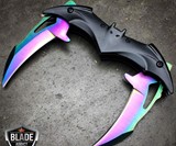 Snake Eye Tactical Dual Blade Folding Bat Knife