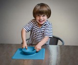 Happy Bowl - One-Piece Silicone Placemat & Bowl