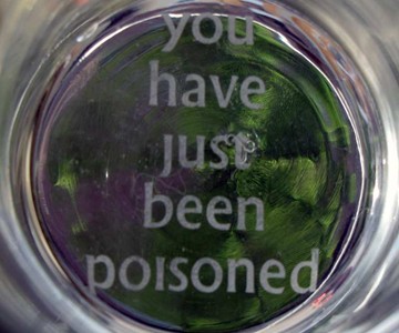 You Have Just Been Poisoned Pint Glass You Have Just Been Poisoned Pint Glass