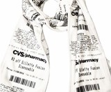 CVS Receipt Scarf