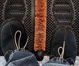 Ninamar Mud Scrubber Rubber Brush Mat