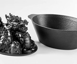 Cast Iron Dragon Wood Stove Steamer