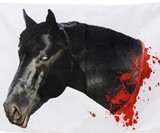 Decapitated Horse Head Pillow Case