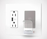 Legrand Radiant Wireless Qi-Certified Wall Outlet