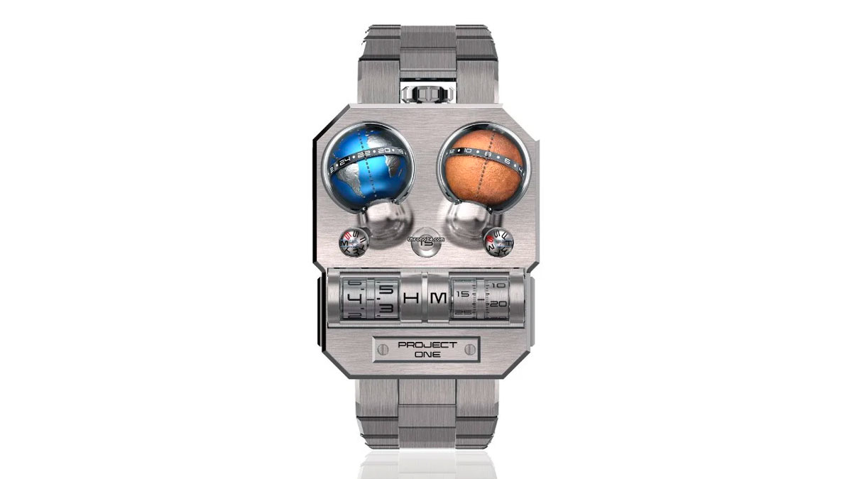 Behrens MARS Project ONE Dual Time Zone Watch Behrens MARS Project ONE Dual Time Zone Watch
