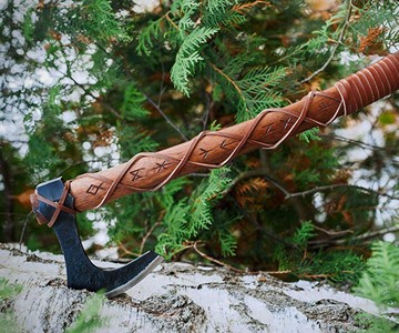 Norse Tradesman One-Handed Viking Battle Axe