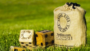 Snake Eyes Yard Dice