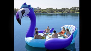 Party Bird Island Peacock