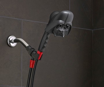 Darth Vader Handheld Showerhead Darth Vader Handheld Showerhead