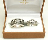His & Hers Star Wars Rings