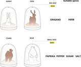 Snow Globe Spice Jars & Seasoning Shakers