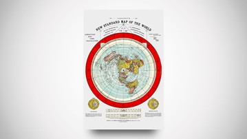Flat Earth Map Flat Earth Map