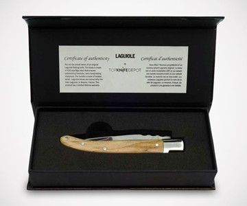 TopKnife Laguiole Folding Steak Knife
