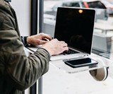 DeskView Suction Cup Standing Desk
