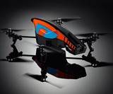 Orange and Blue App-Controlled Video Quadricopter