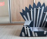 Iron Throne Cat Bed