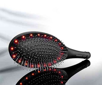 Light & Massage Therapy Hairbrush Light & Massage Therapy Hairbrush