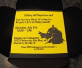 Batman Party Invitations