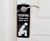 Pooping Please Come Back Later Doorknob Sign