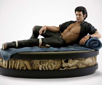 Jurassic Park Dr. Ian Malcolm Statue Jurassic Park Dr. Ian Malcolm Statue