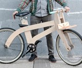 OpenBike Open-Source DIY Plywood Bicycle
