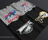 Shirt Battle NFL-Star Wars Mashup T-Shirts