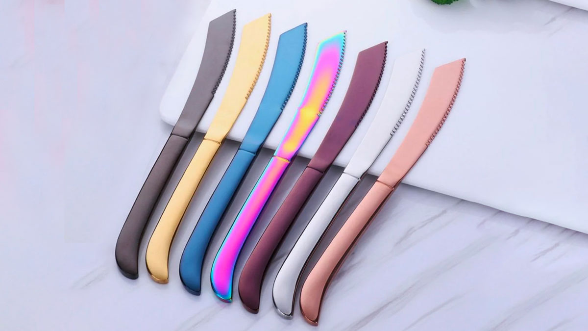 Multi-Colored New York Knife Set
