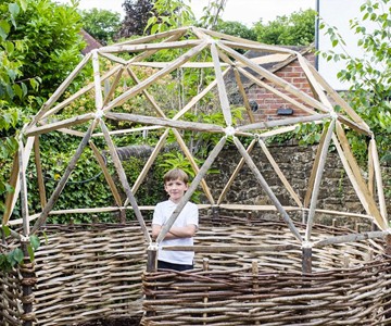 DIY Geodesic Garden Dome Kit DIY Geodesic Garden Dome Kit