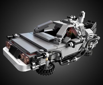 LEGO Back to the Future DeLorean LEGO Back to the Future DeLorean