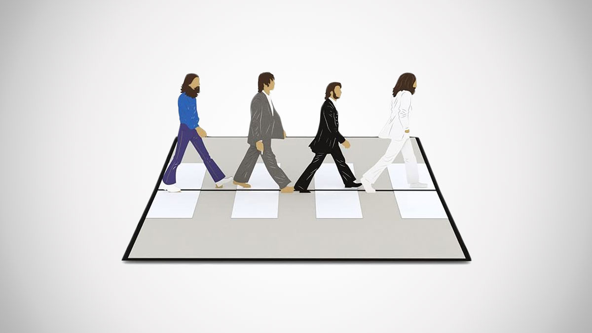 Lovepop The Beatles Pop-Up Cards Lovepop The Beatles Pop-Up Cards