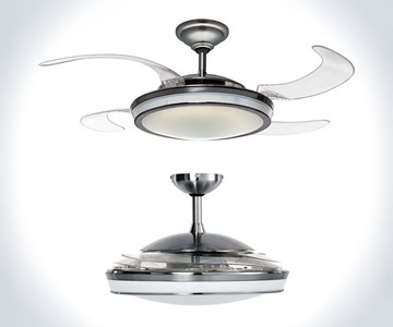 Hunter Fan Retractable Blade Ceiling Fan Hunter Fan Retractable Blade Ceiling Fan