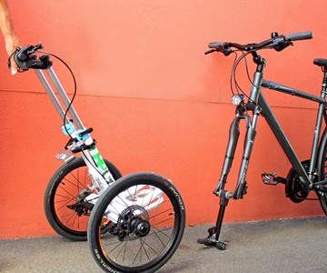 TReGo Detachable Front Wheel Bike Trolley